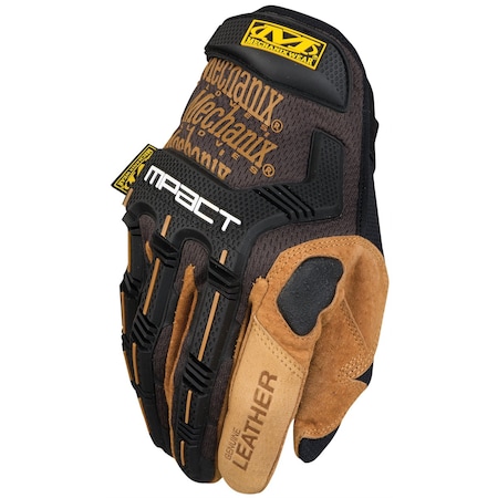 Mechanix Wear MPact Leather X Large 11 TanBlack MECLMP-75-011